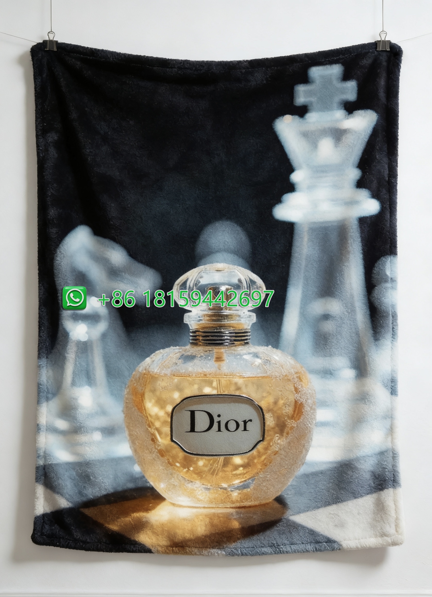 Dior Throw Blankets